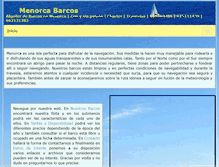Tablet Screenshot of menorcabarcos.com